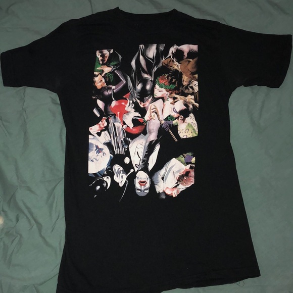 Dc Comics Shirts 75th Anniversary Of Batman Tshirt With Villains Poshmark